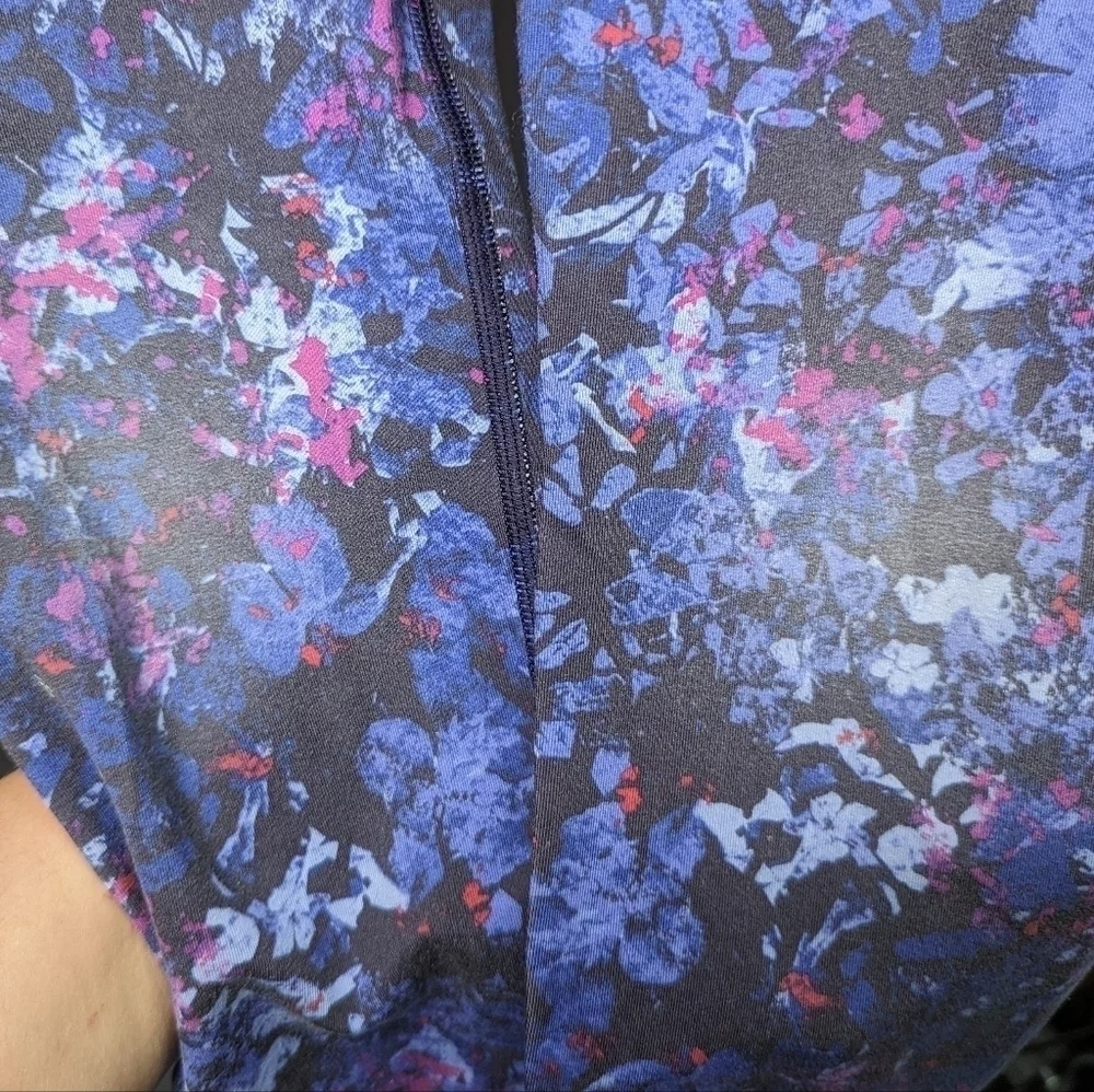 Ivivva by Lululemon Girl's Printed Leggings Sz 10